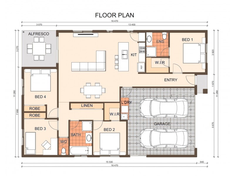 Lot 101 The Cove Estate, Redbank QLD 4301 Floorplan