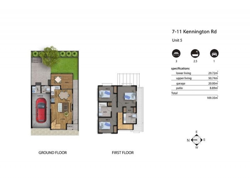 5 / 7-11 Kennington Road, Camp Hill QLD 4152 Floorplan