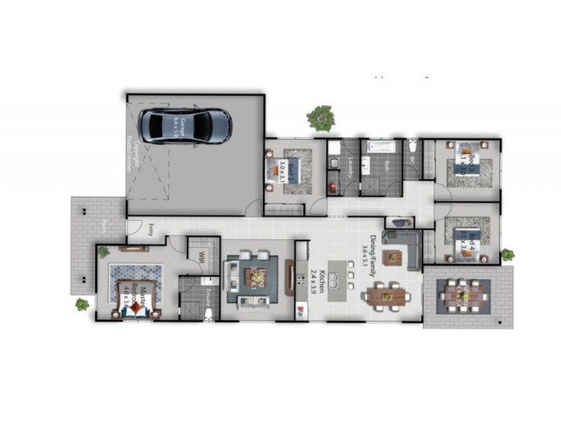 Lot 183 Rohl Road Waterlea, Walloon QLD 4306 Floorplan