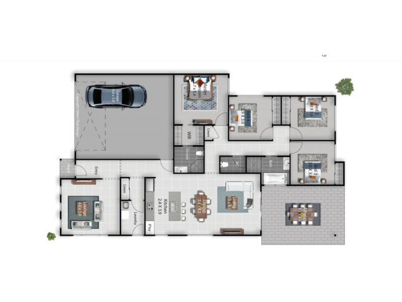 Lot 209 Rohl Road Waterlea, Walloon QLD 4306 Floorplan