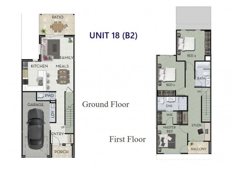18 / 14 Keidges Road, Bellbird Park QLD 4300 Floorplan