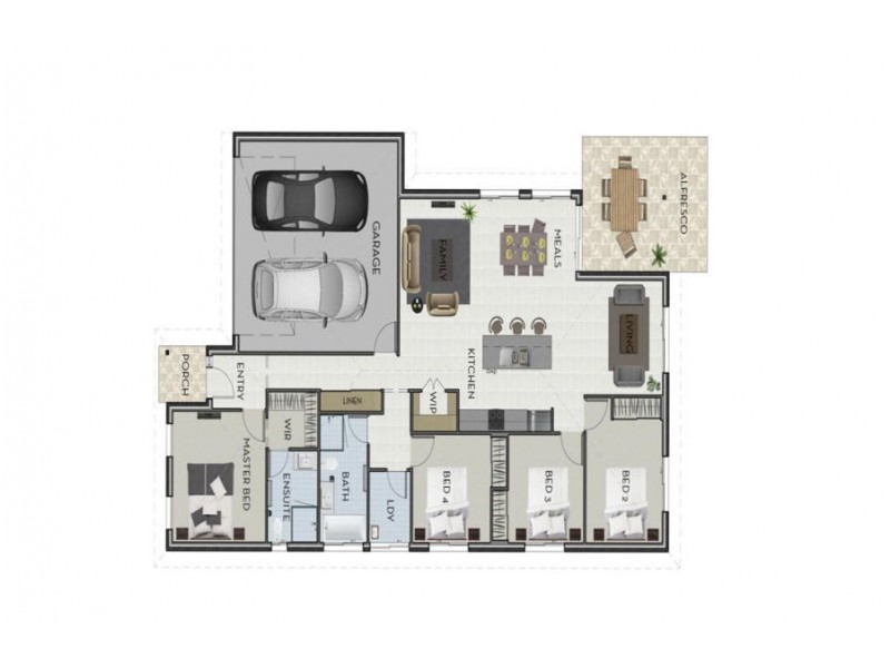 Lot 23 Mount Bowen Street, Park Ridge QLD 4125 Floorplan