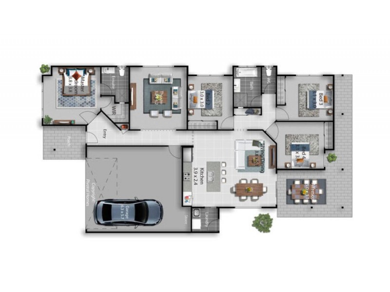 Kallangur QLD 4503 Floorplan