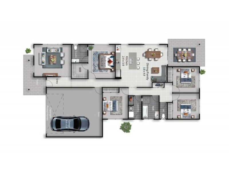 Mango Hill QLD 4509 Floorplan
