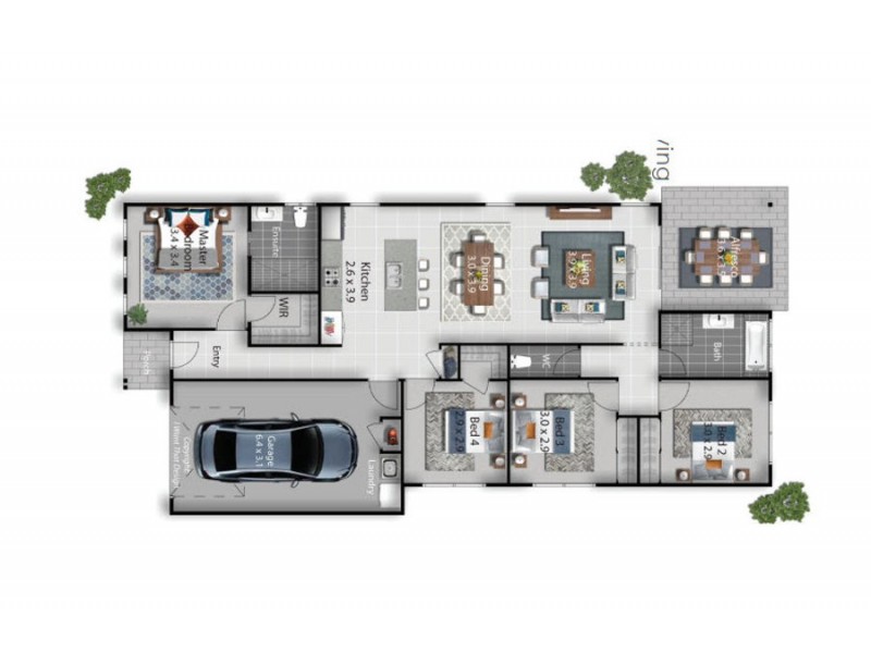 Oxley QLD 4075 Floorplan