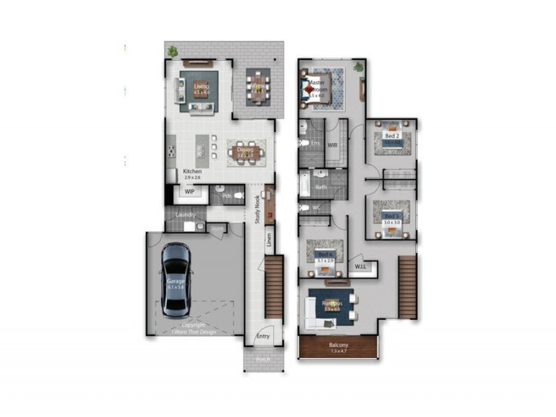 Oxley QLD 4075 Floorplan