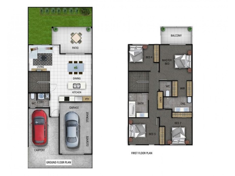 6/41 Creekside Terrace, Albany Creek QLD 4035 Floorplan