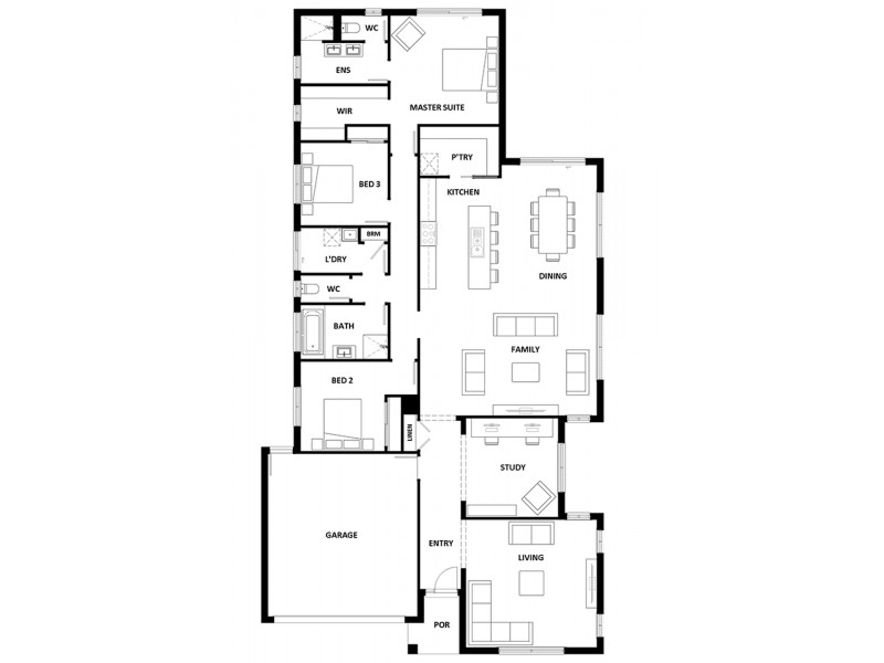 22 FREYCINET DRIVE, Sunshine Bay NSW 2536 Floorplan