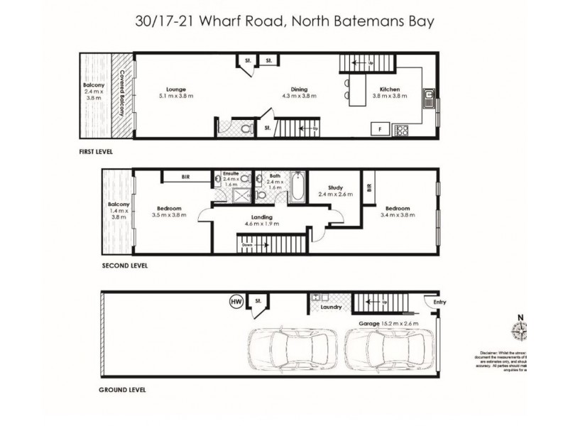 30/17-21 WHARF ROAD, North Batemans Bay NSW 2536 Floorplan