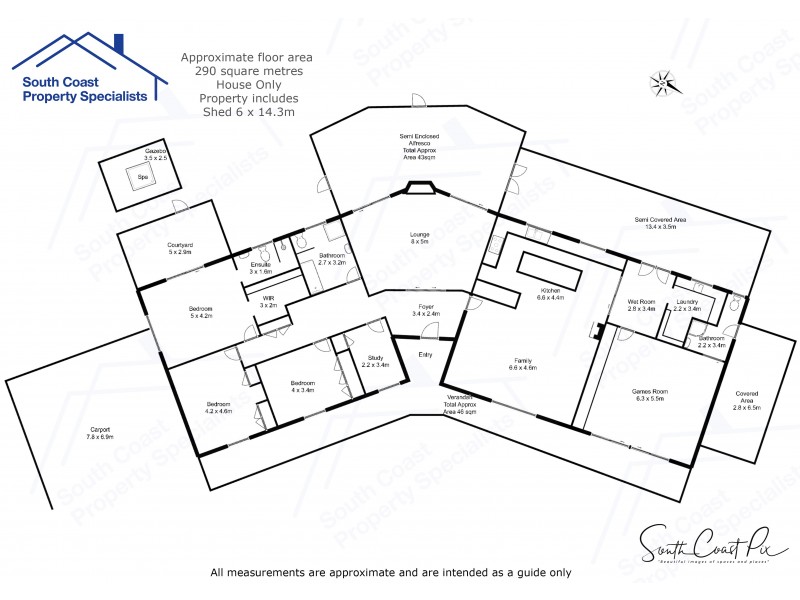280 PERCY DAVIS DRIVE, Moruya NSW 2537 Floorplan