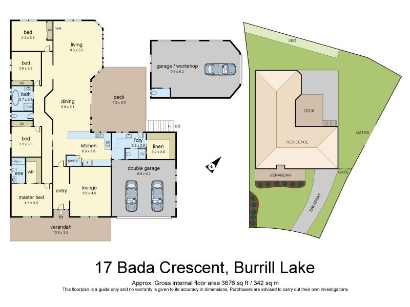 17 Bada Crescent, Burrill Lake NSW 2539 Floorplan