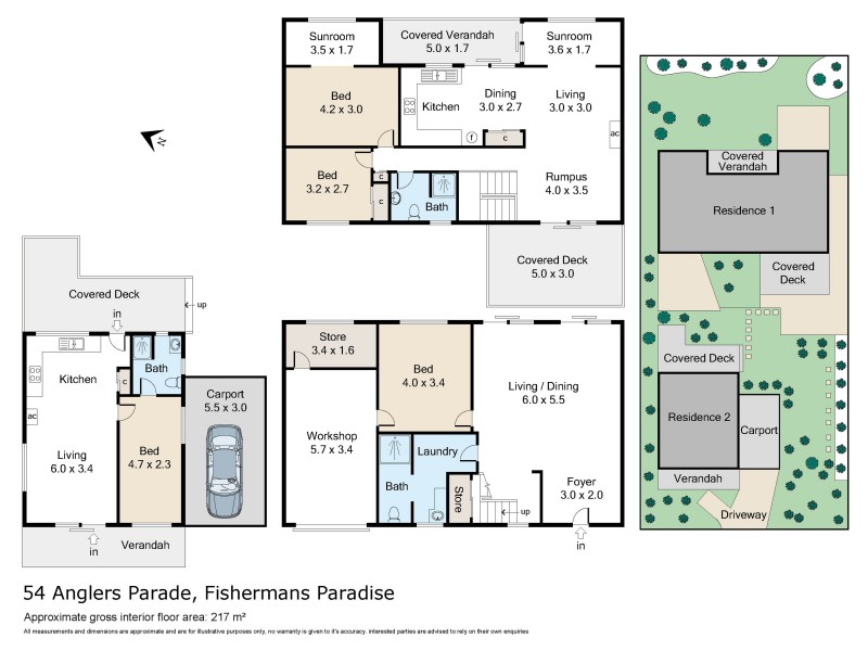 54 Anglers Parade, Fishermans Paradise NSW 2539 Floorplan