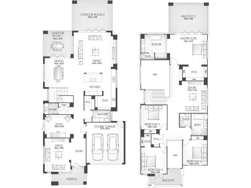 8 Turnberry Way, Brookwater QLD 4300 Floorplan