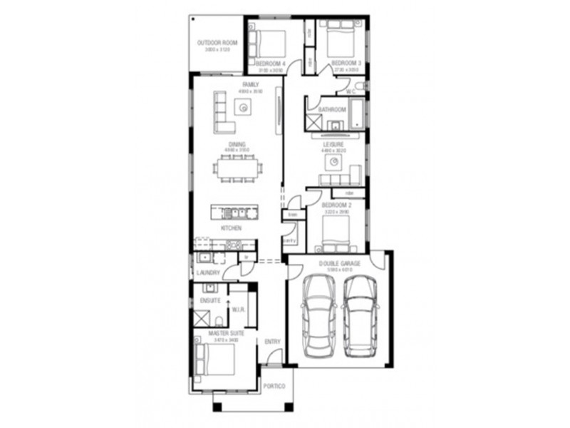 36 Attenborough Circuit, North Lakes QLD 4509 Floorplan