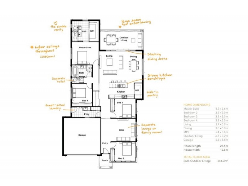 Caboolture South QLD 4510 Floorplan
