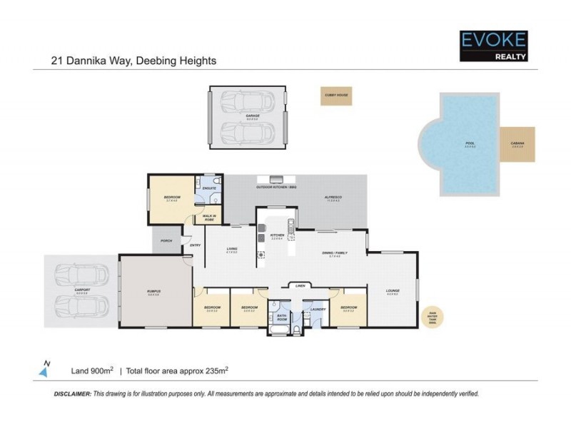 21 Dannika Way, Deebing Heights QLD 4306 Floorplan
