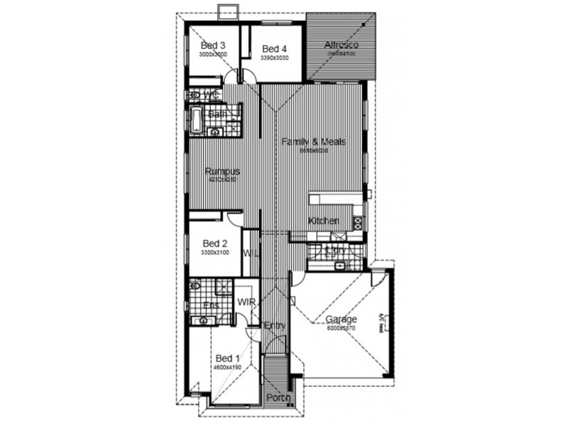11 Trailblazer Drive, Flagstone QLD 4280 Floorplan