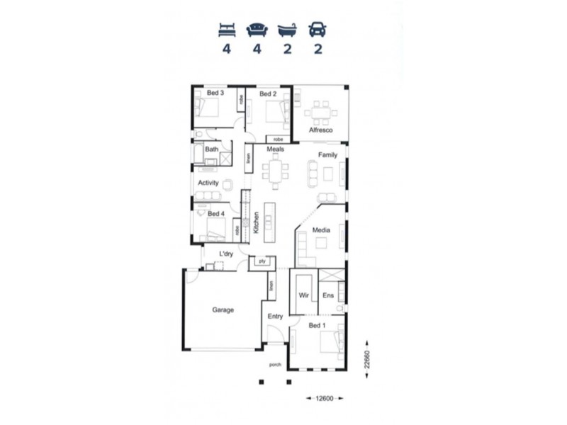 117 Sovereign Drive, Deebing Heights QLD 4306 Floorplan