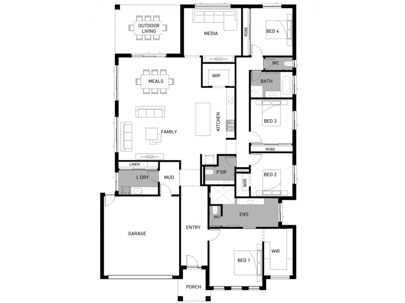 13 Bonello Circuit, Flagstone QLD 4280 Floorplan