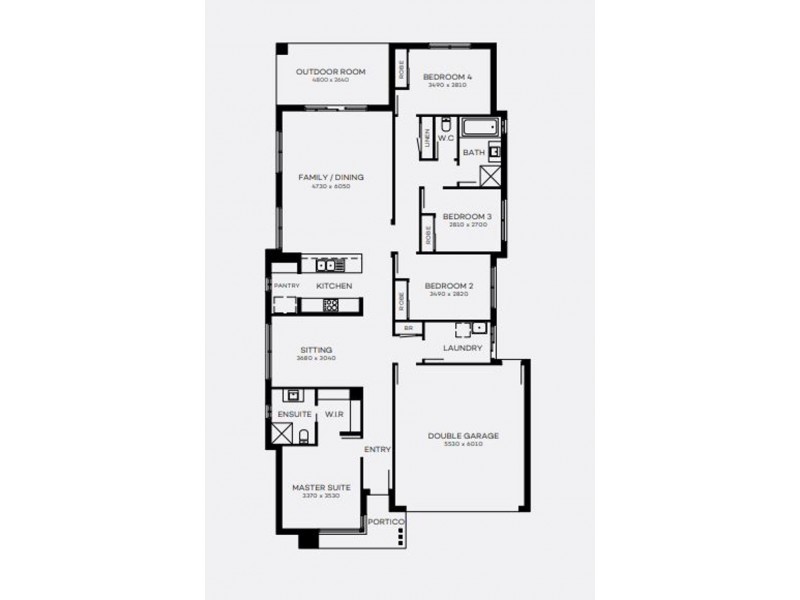 2 Acacia Loop, Greenbank QLD 4124 Floorplan