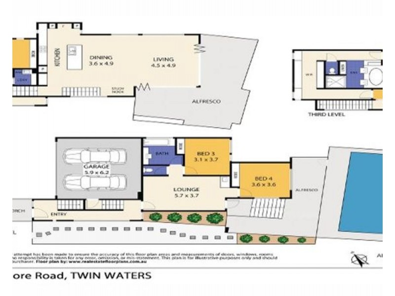 138/80 North Shore Road, Twin Waters QLD 4564 Floorplan
