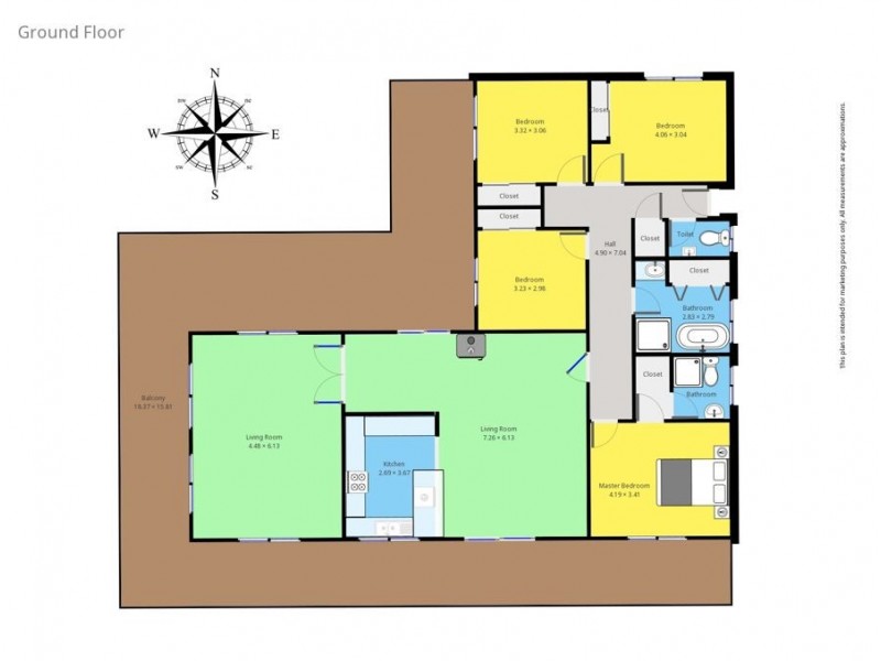 472 Old Highway, Narooma NSW 2546 Floorplan