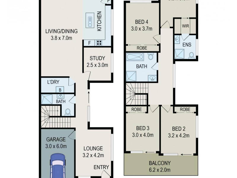 105A Proctor Parade, Chester Hill NSW 2162 Floorplan