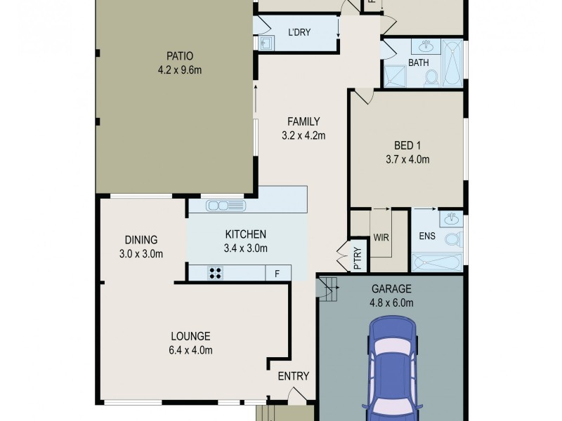 51 Davies Street, Merrylands NSW 2160 Floorplan