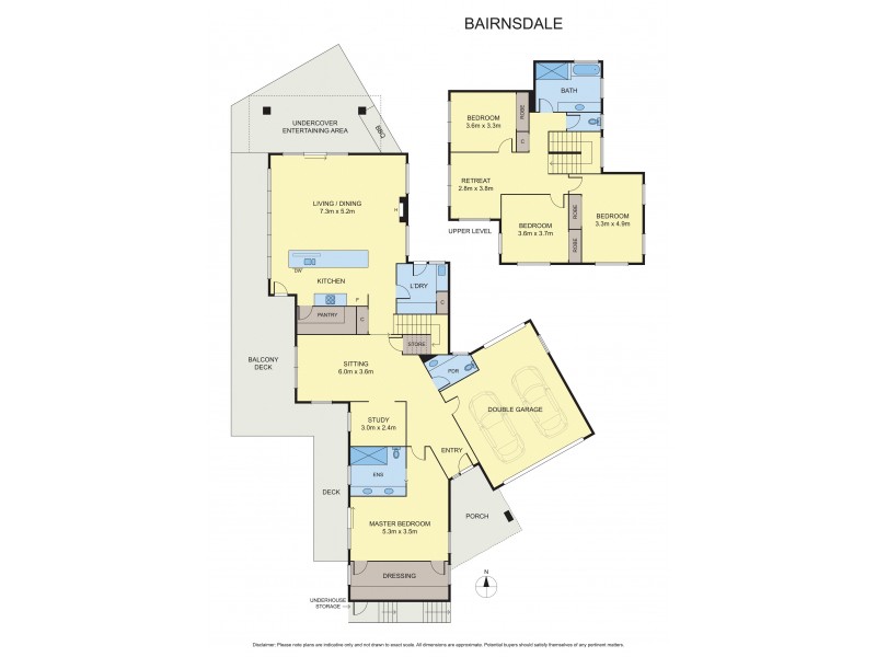 Bairnsdale VIC 3875 Floorplan