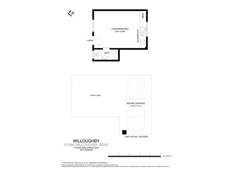 37/595 Willoughby Road, Willoughby NSW 2068 Floorplan
