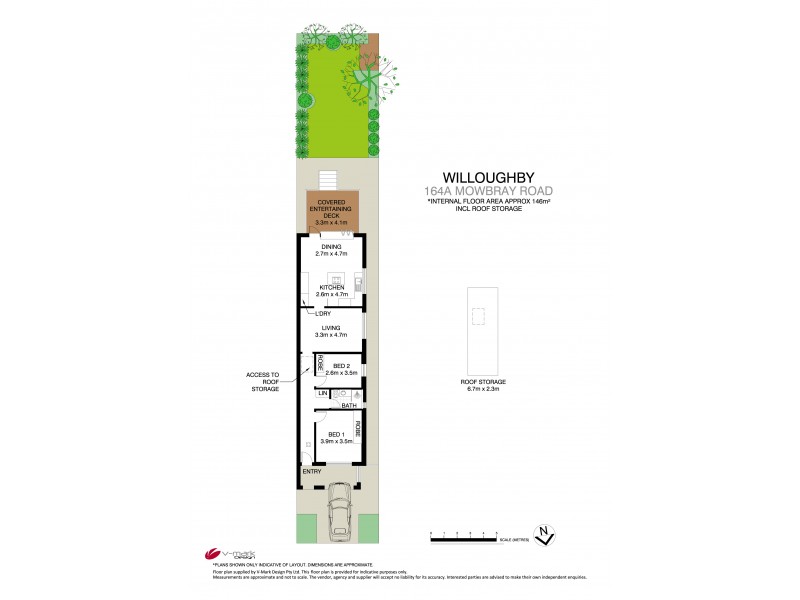 164A Mowbray Rd, Willoughby NSW 2068 Floorplan