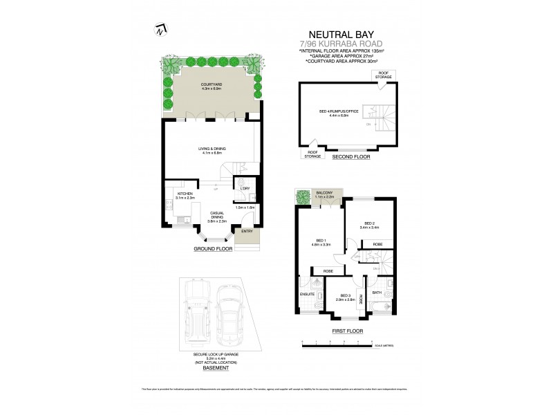 7/96 Kurraba Road, Neutral Bay NSW 2089 Floorplan