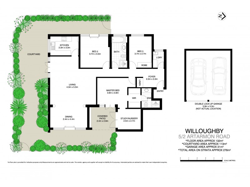 5/2 Artarmon Road, Willoughby NSW 2068 Floorplan