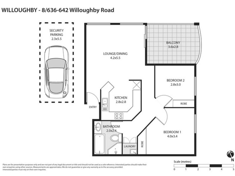 8/636 Willoughby Rd, Willoughby NSW 2068