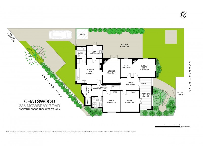 335 Mowbray Road, Chatswood NSW 2067 Floorplan