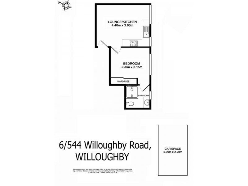 6/544 Willoughby Road, Willoughby NSW 2068