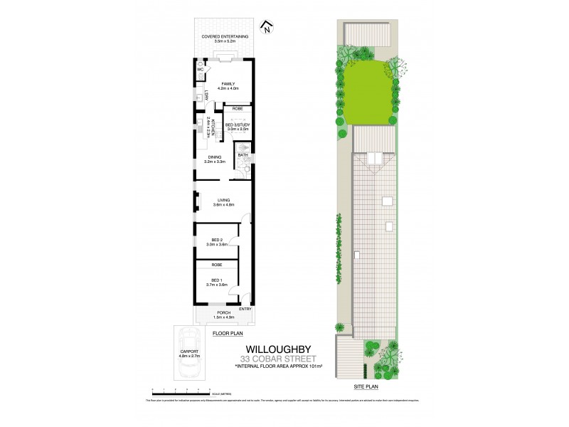 33 Cobar Street, Willoughby NSW 2068 Floorplan