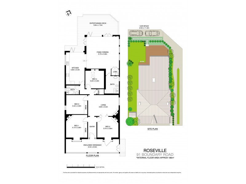 91 Boundary Street, Roseville NSW 2069 Floorplan
