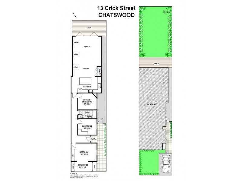 13  Crick St, Chatswood NSW 2067 Floorplan