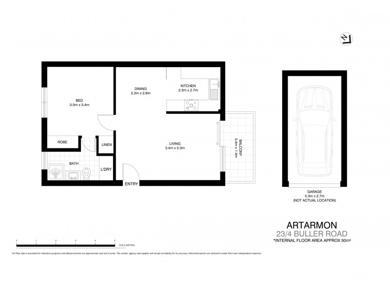23/4 Buller Road, Artarmon NSW 2064 Floorplan