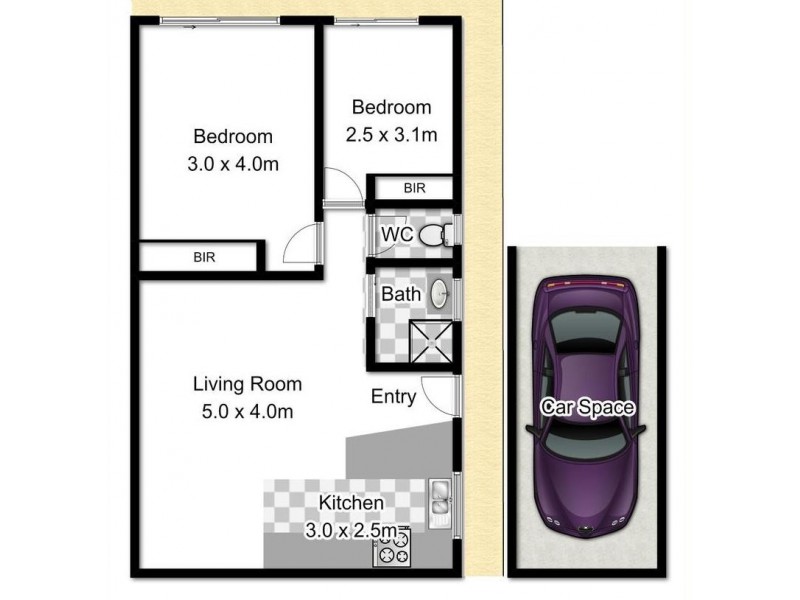 3/3 Fairway Close, Manly Vale NSW 2093 Floorplan