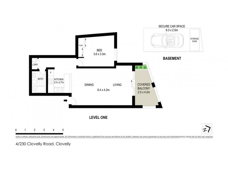 4/230 Clovelly Road, Coogee NSW 2034 Floorplan
