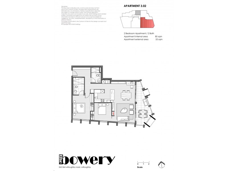 3.03/562-564 Willoughby Rd, Willoughby NSW 2068 Floorplan