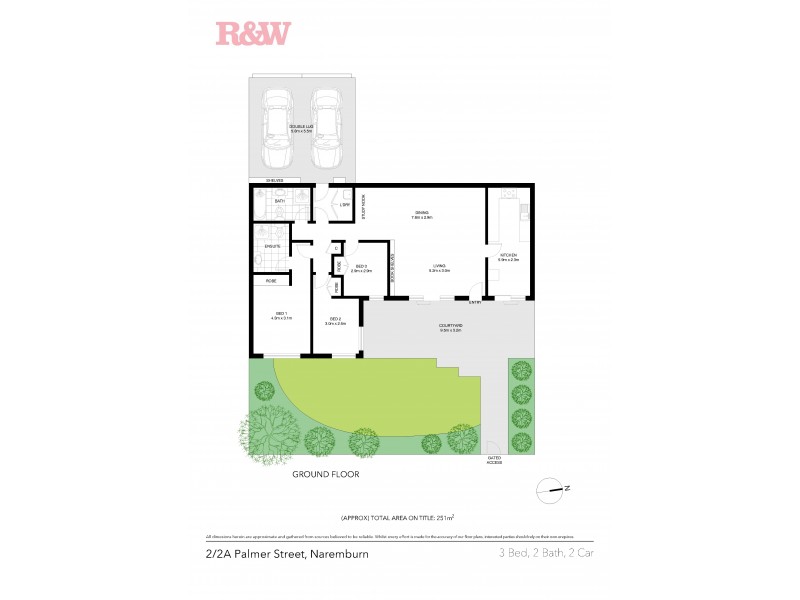 2/2a Palmer Street, Naremburn NSW 2065 Floorplan