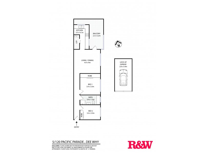 5/120 Pacific Parade, Dee Why NSW 2099 Floorplan