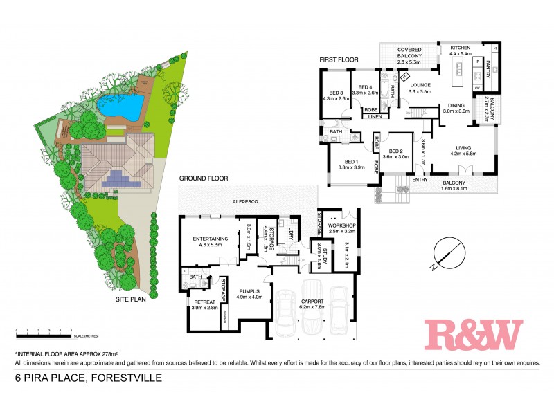 6  Pira Place, Forestville NSW 2087 Floorplan