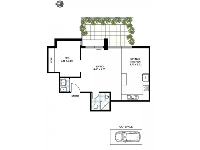 3/107 Chandos St, Crows Nest NSW 2065