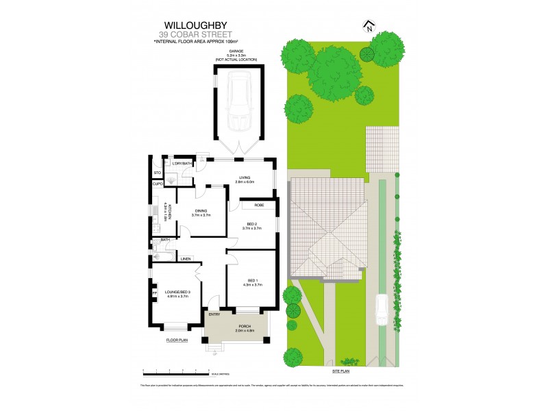 39  Cobar Street, Willoughby NSW 2068 Floorplan