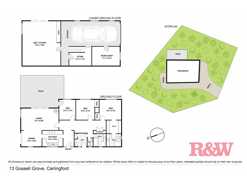 13  Gossell Grove, Carlingford NSW 2118 Floorplan