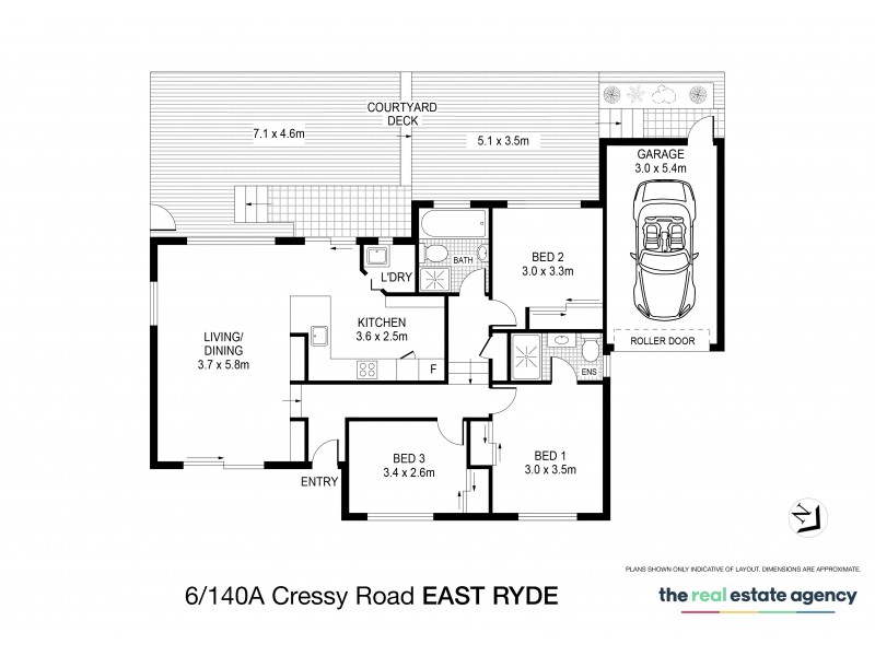 6/140A – 144 Cressy Road, East Ryde NSW 2113 Floorplan